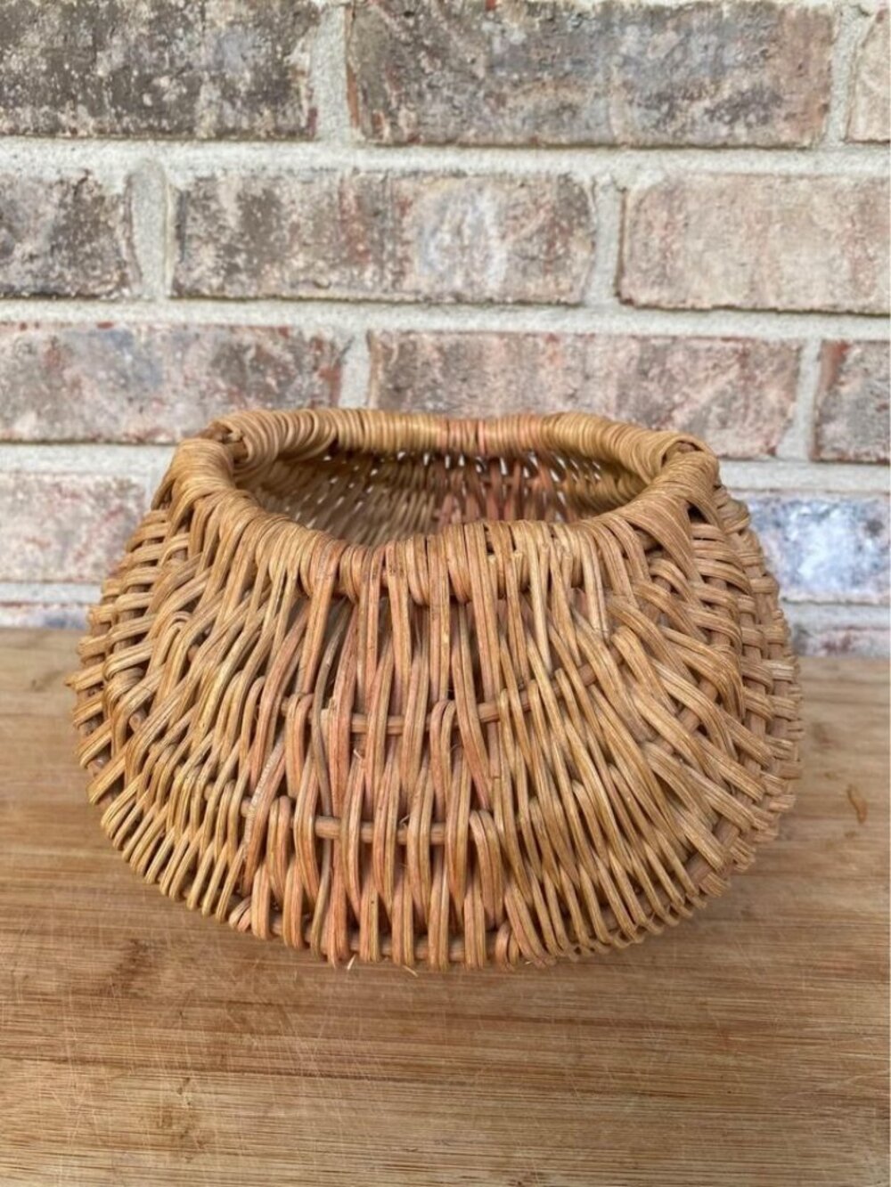 Egg Basket Small Handmade Woven 6"